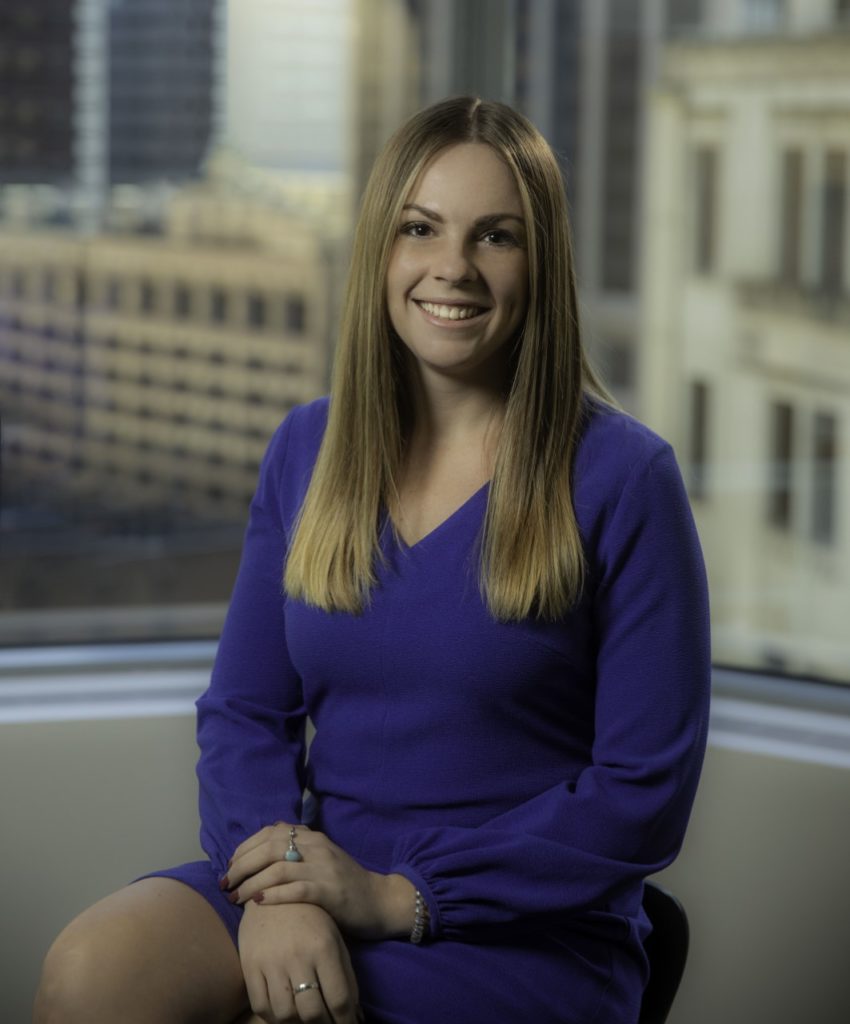 Graduate School of Business (GSB) student Jessica Lilly